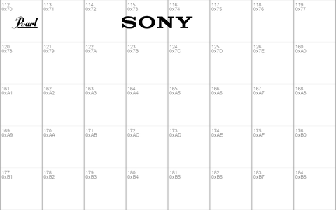 SONY's Logo Regular