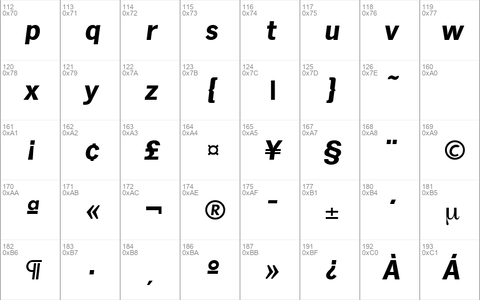 Hamburg-Serial-ExtraBold RegularItalic