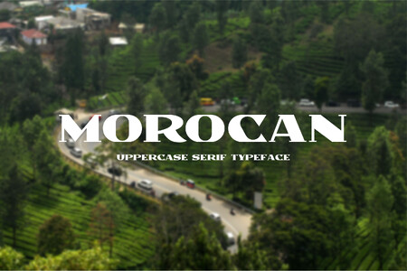 Morocan font