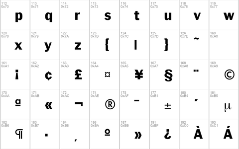 Plymouth-ExtraBold Regular