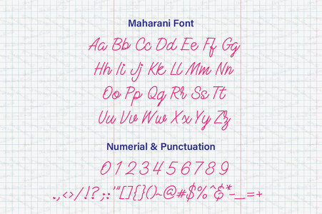 Maharani font