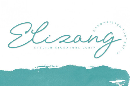 Elizany font