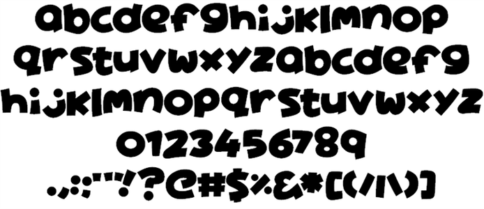 Aine font