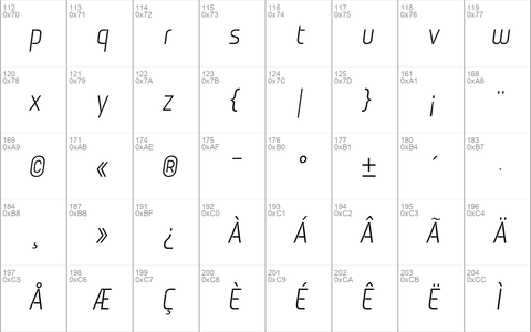 Monitorica Italic