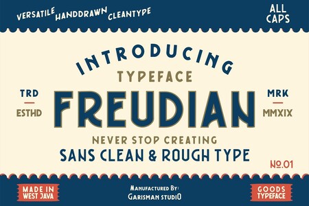 Freudian One font