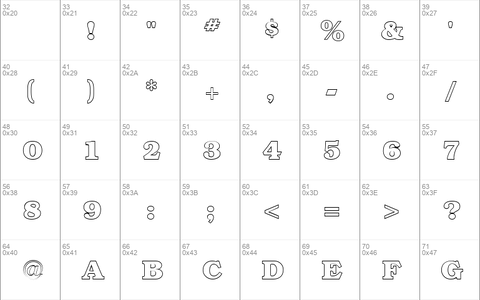 Bookman Outline Regular