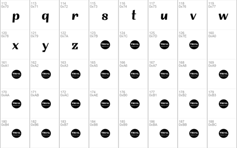 TRIALSintesi Bold Italic