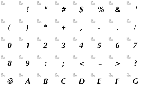 Optane Bold Italic