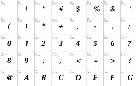 Optane Bold Italic