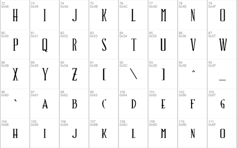 Schindler s Font Regular