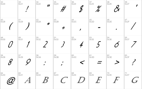 FZ OUTLINE 4 ITALIC