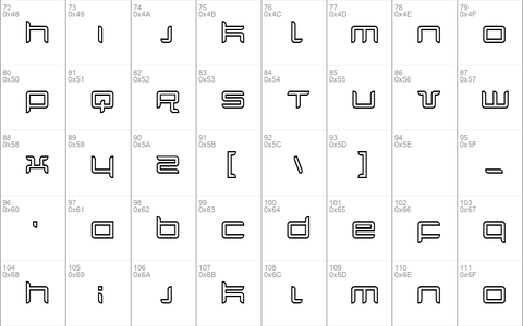 Quarx Outline Regular