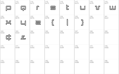 Quarx Outline Regular