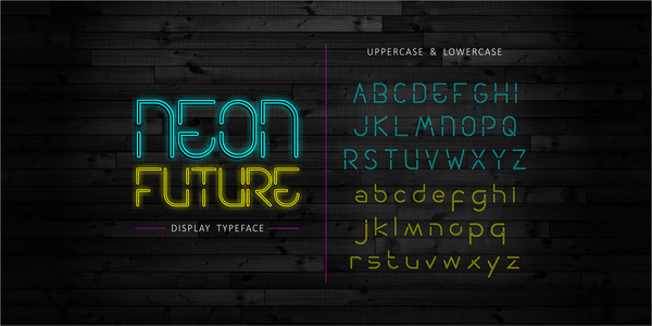 Neon Future font