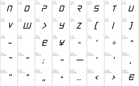 Mars Mission Italic