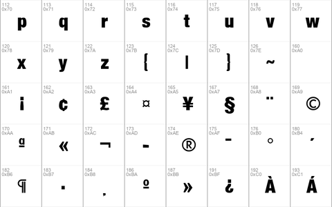 Basic Sans Heavy SF