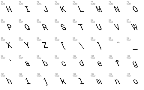 Monospace Lefty Regular