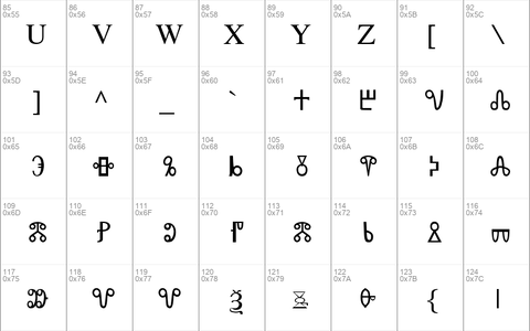 Old Moravian Glagolitic