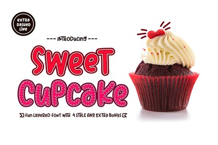 Sweet Cupcake Demo font