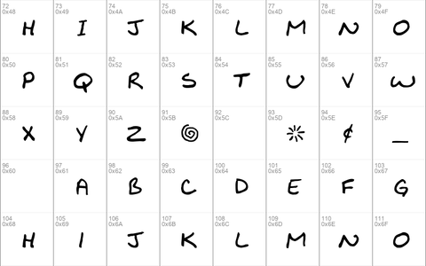 KibbyBoldFont Regular