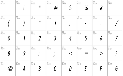 Futura PT Cond Book Italic