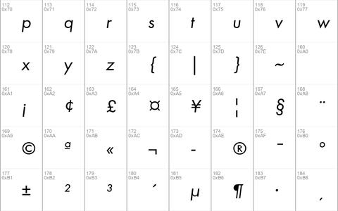 Futura PT Book Italic