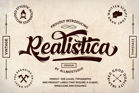 Realistica Demo font