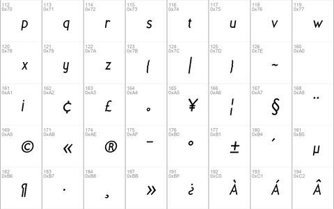 PolymerBookItalic Regular