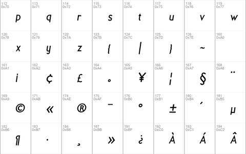 PolymerMediumItalic Regular