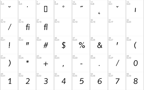 AidaSerifa-Condensed Regular