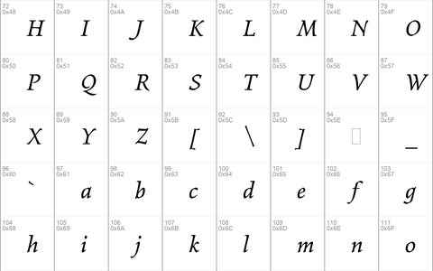 Elysium Book Italic