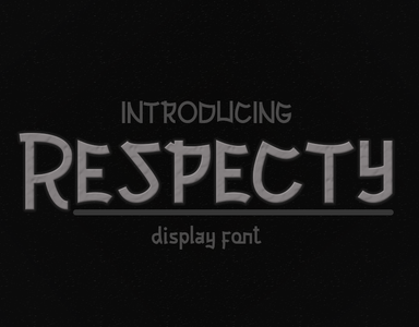 Respecty font