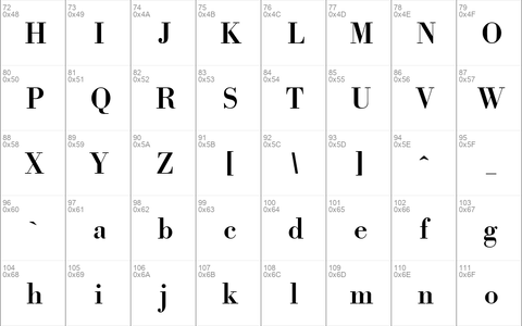 Bodoni-Serial-Medium Regular