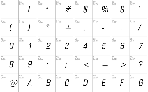 EuropeCond Italic