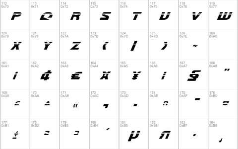 Morse NK Condensed Laser Italic