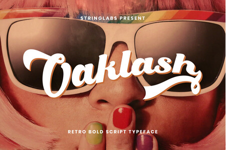 Oaklash font