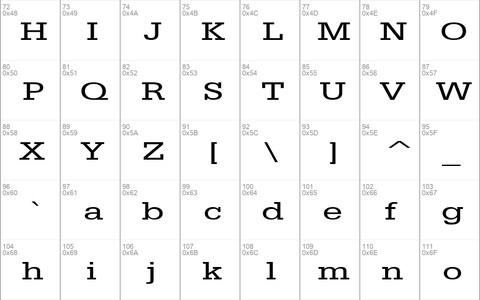 ClassicTypewriterExtended Regular