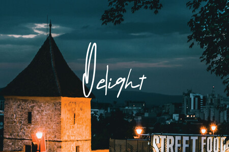 delight font