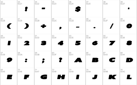 Irtusk Bold Italic