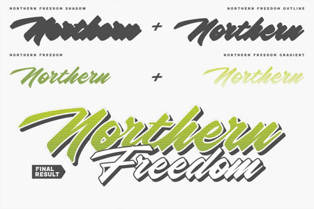 Northern Freedom font