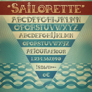 Sailorette font