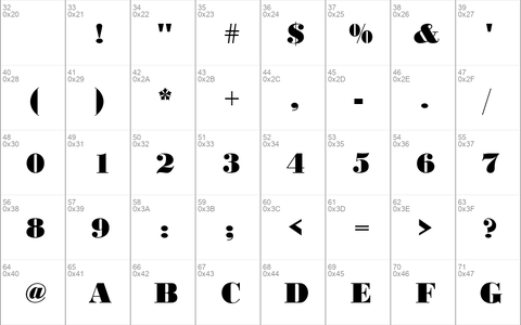 Bodoni Becker Black