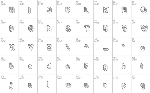 Crayonello 3d Outline