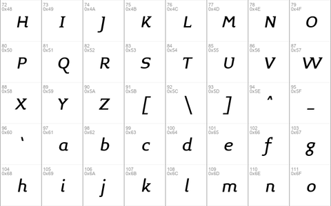 Midiet Serif Italic Medium