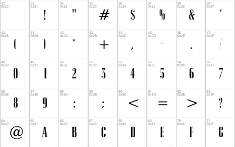 MercatorCondensed Regular