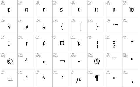 Manuscript Regular