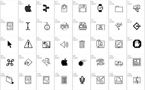 Mac Dingbats Regular