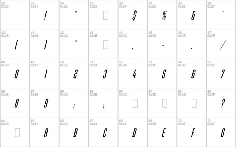 Mekanik Italic Plain