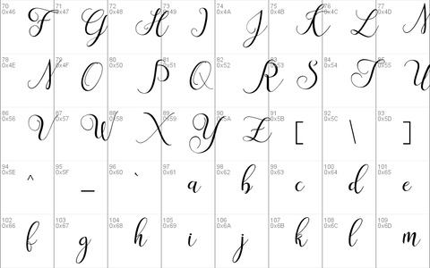 claudia font