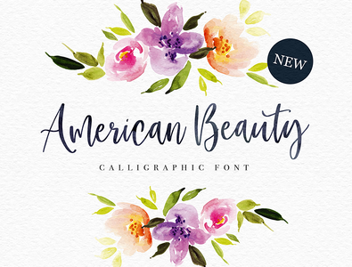 American Beauty Demo font